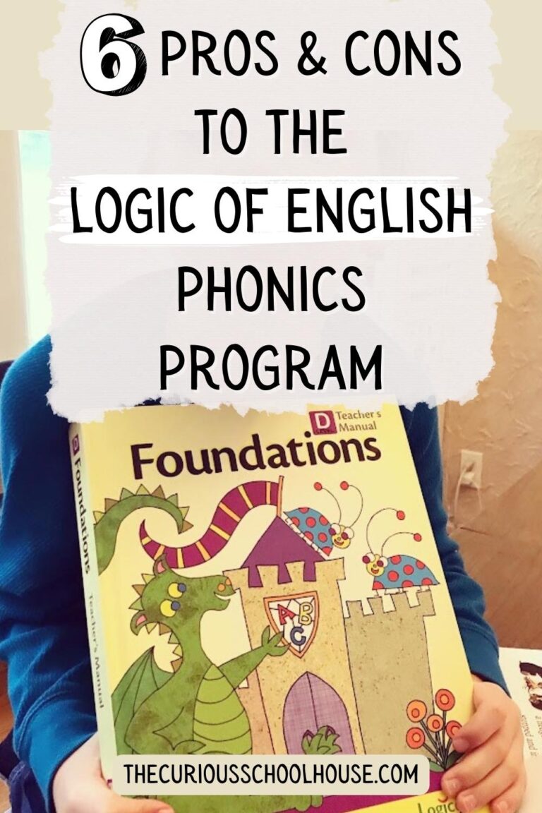 Pros and Cons to the Logic of English Phonics Program