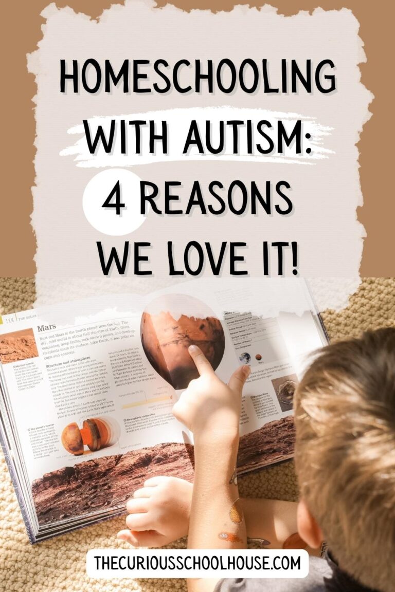 Homeschooling With Autism: 4 Reasons We Love It