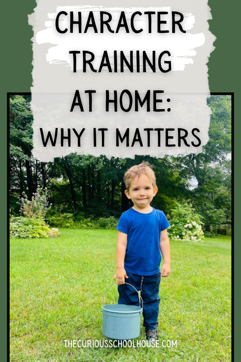 Character Training at Home: Why It Matters