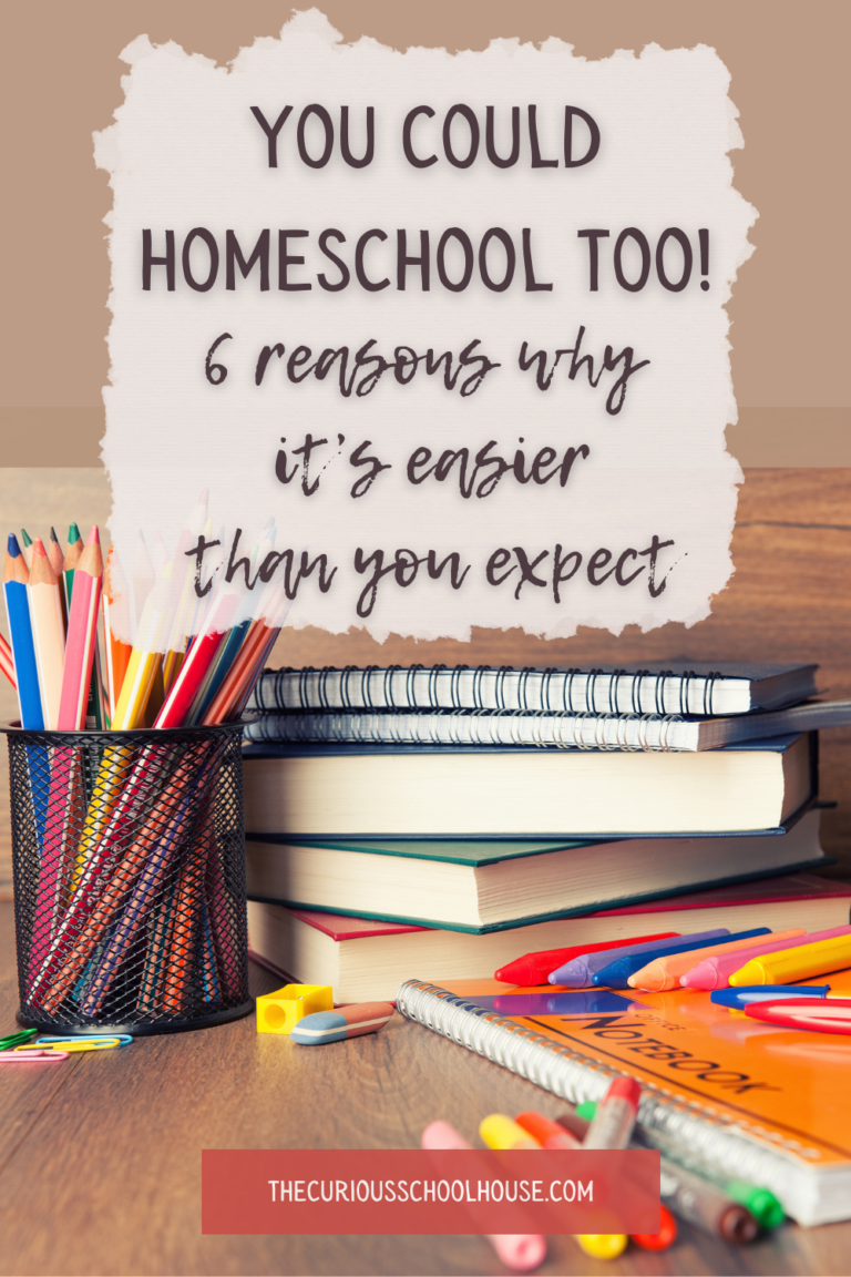 You Could Homeschool Too: 6 Reasons It’s Easier Than You Expect