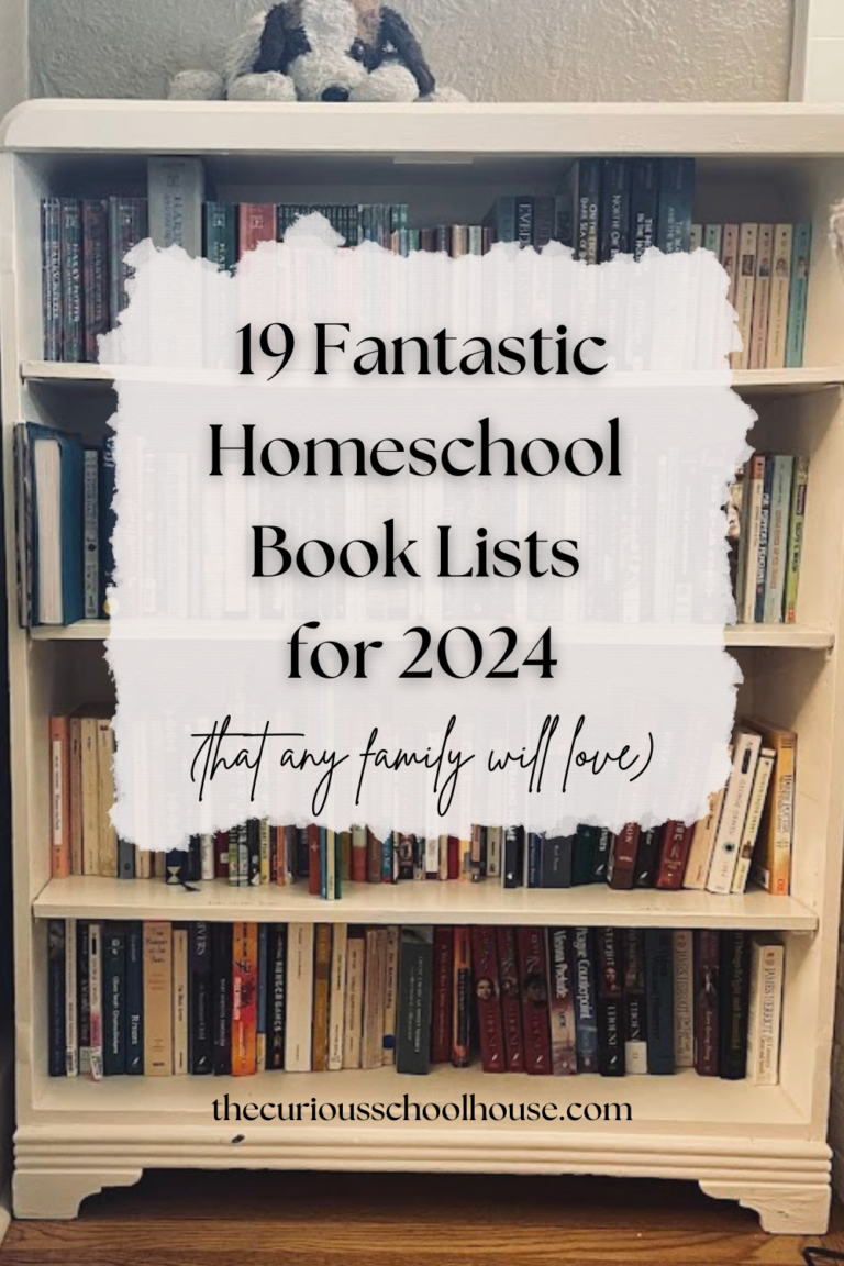 19 Fantastic Homeschool Book Lists for 2024 (that any family will love)