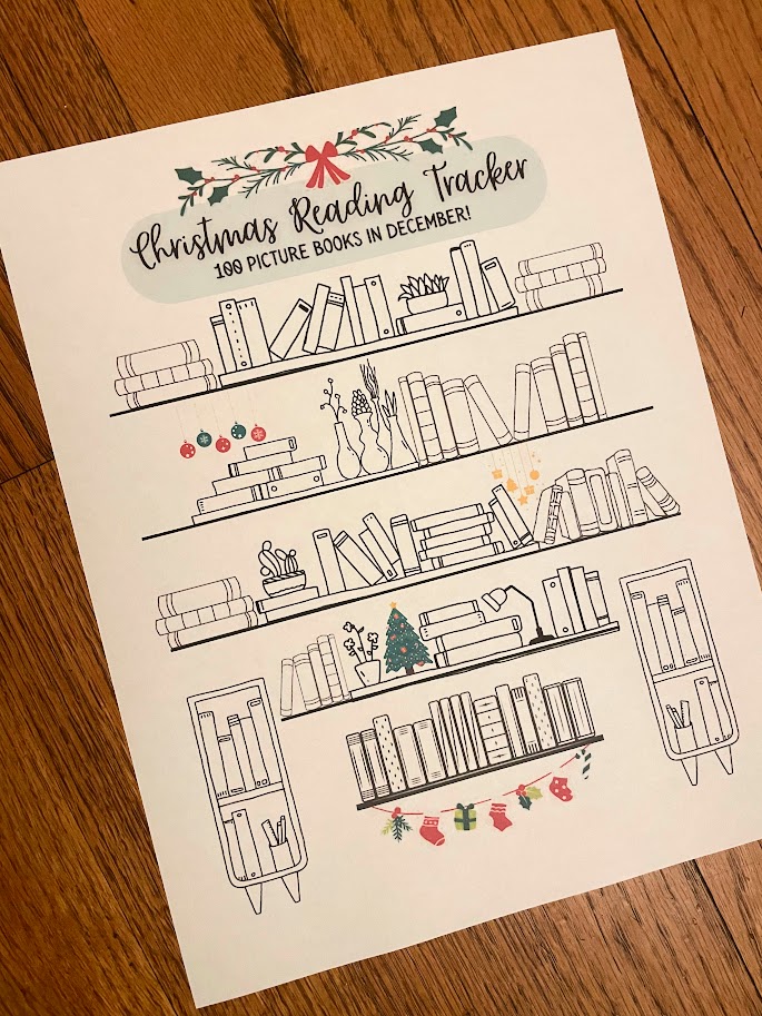 christmas reading tracker pdf download