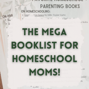 best books for moms homeschool mom booklist