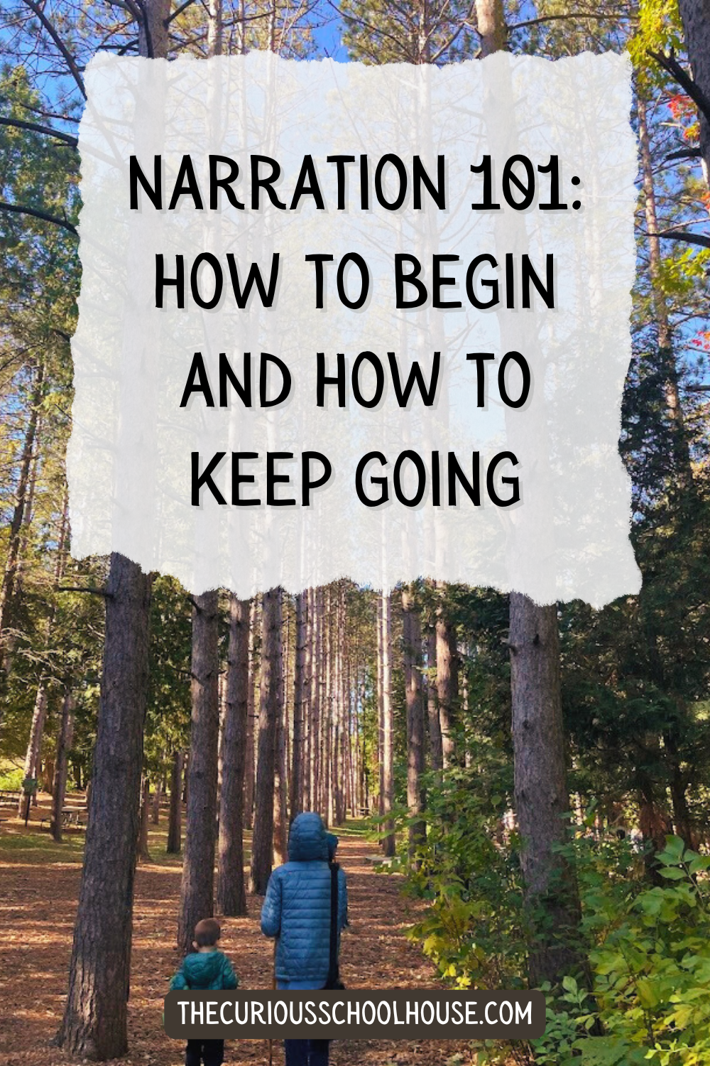 Narration 101: How to Begin + How to Keep Going