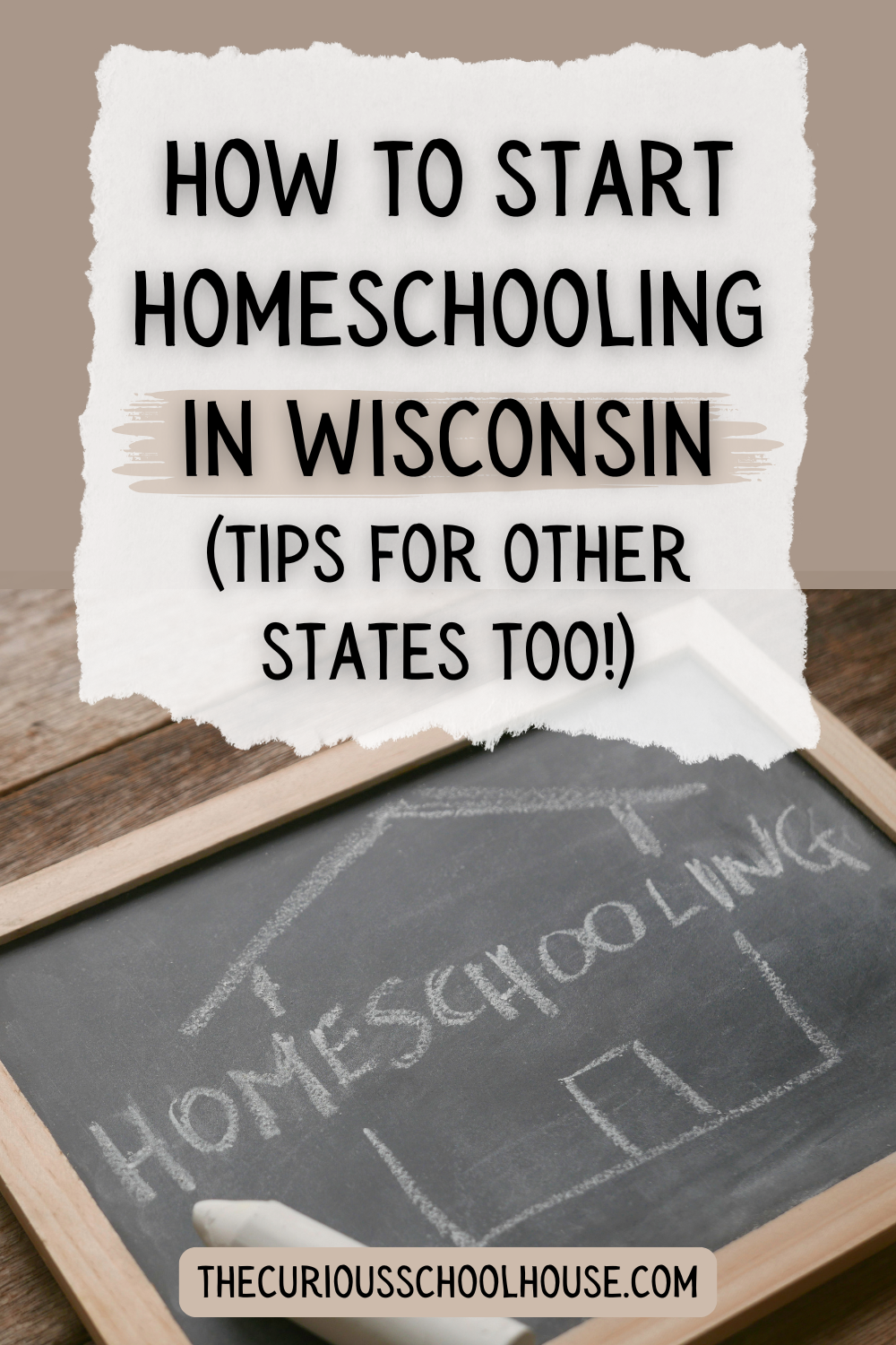 How to Start Homeschooling in Wisconsin (tips for other states too!)