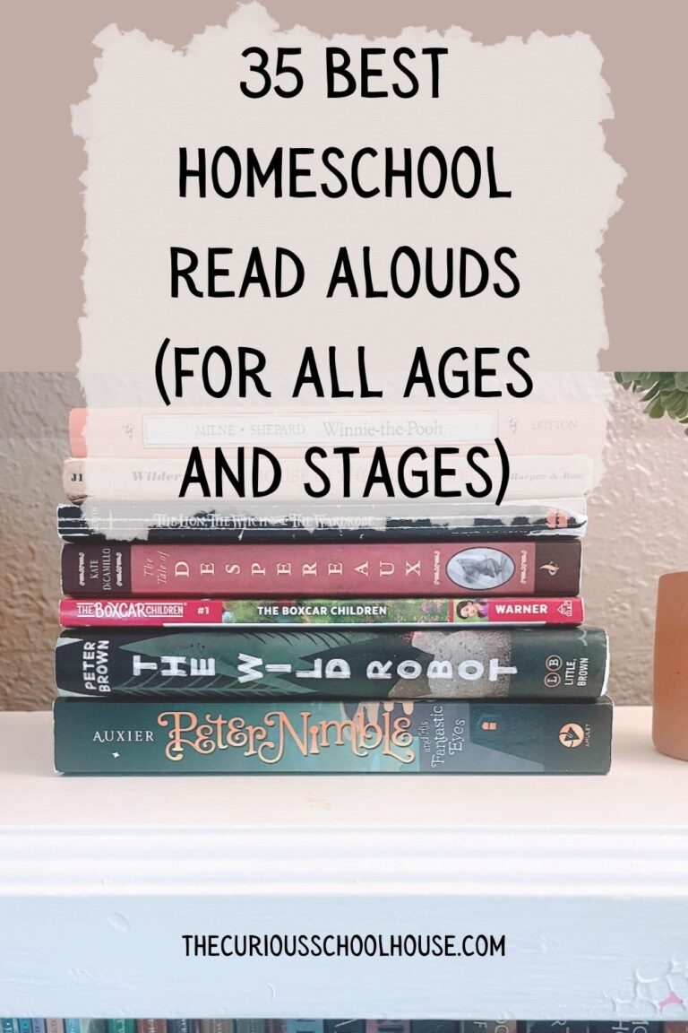 35 Best Homeschool Read Alouds (for all ages + stages)