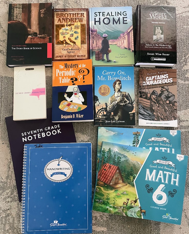 homeschool curriculum picks for seventh grade