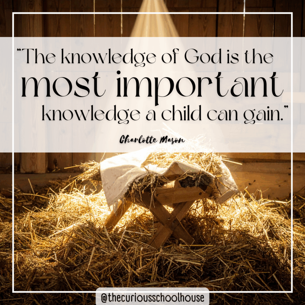 charlotte mason quote on God