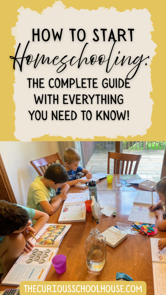 how to start homeschooling guide