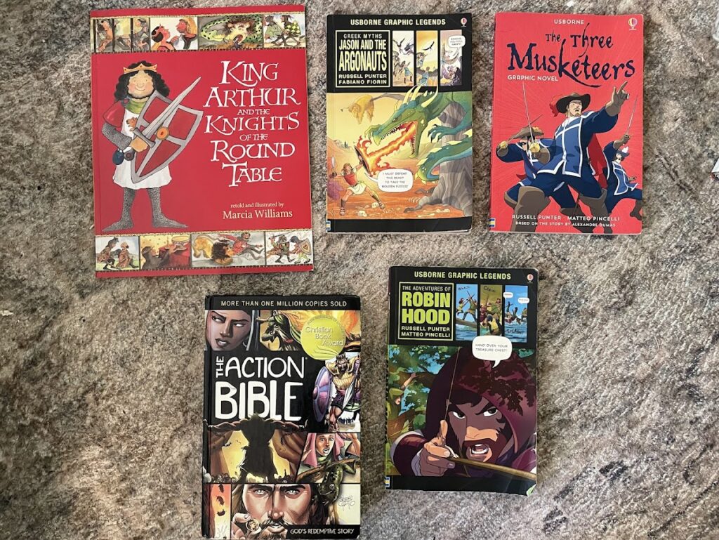 graphic novel books for boys