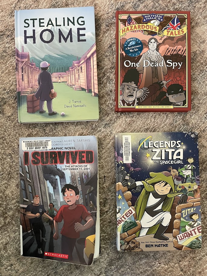 graphic novel books for tween boys