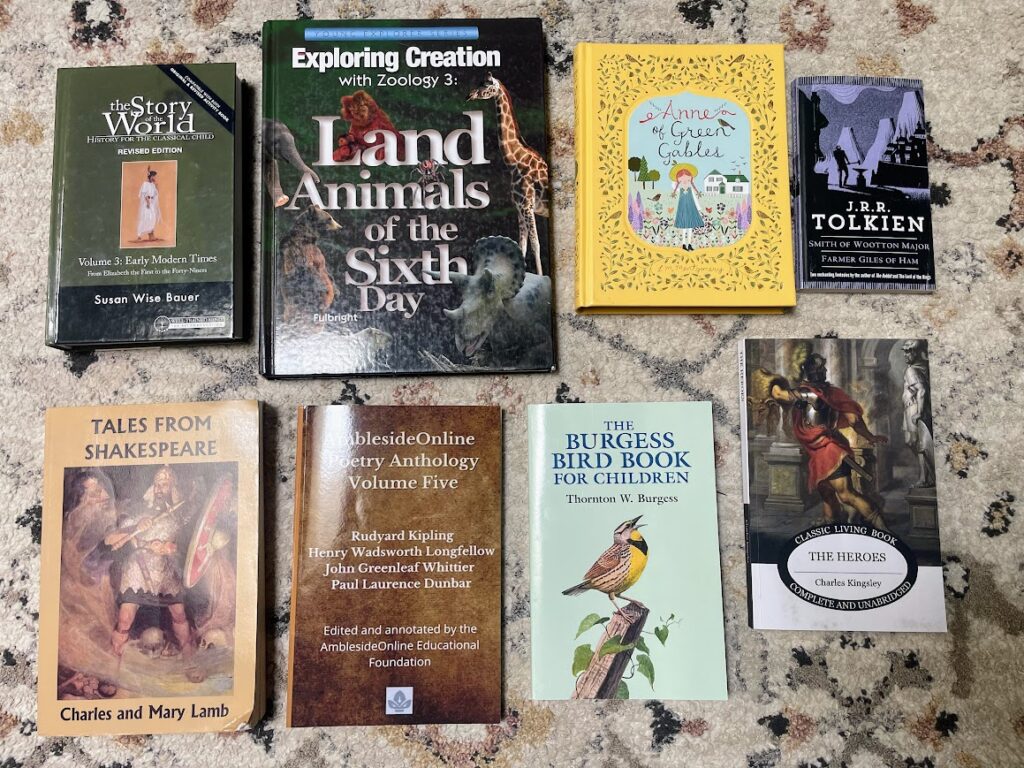 homeschool book choices for morning time