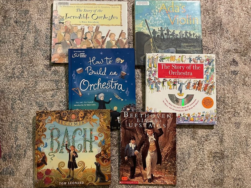 best picture books about classical music for homeschoolers